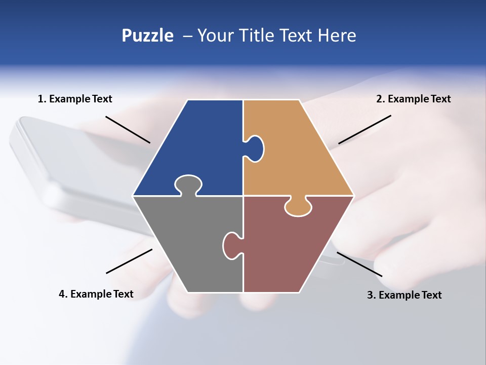 Social Computer Device PowerPoint Template