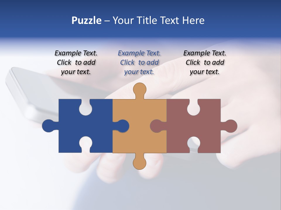 Social Computer Device PowerPoint Template