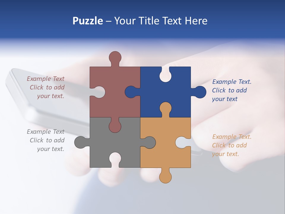 Social Computer Device PowerPoint Template
