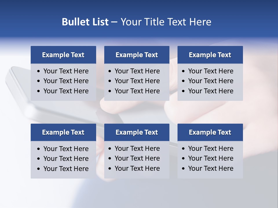 Social Computer Device PowerPoint Template