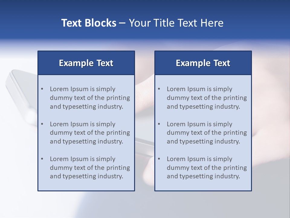 Social Computer Device PowerPoint Template