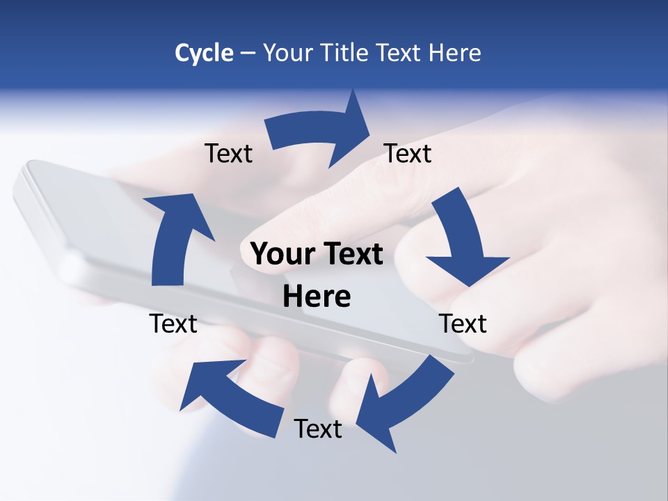 Social Computer Device PowerPoint Template