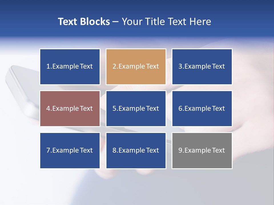 Social Computer Device PowerPoint Template