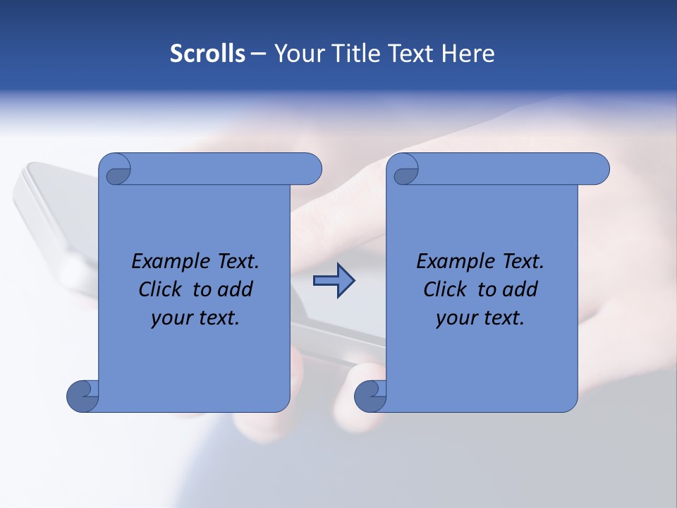 Social Computer Device PowerPoint Template