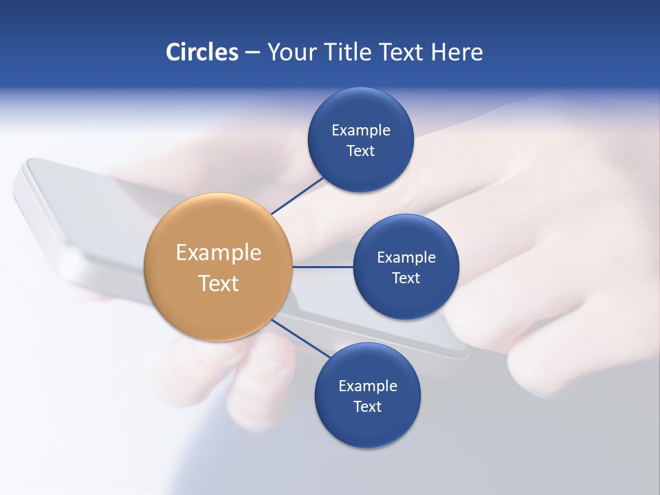 Social Computer Device PowerPoint Template