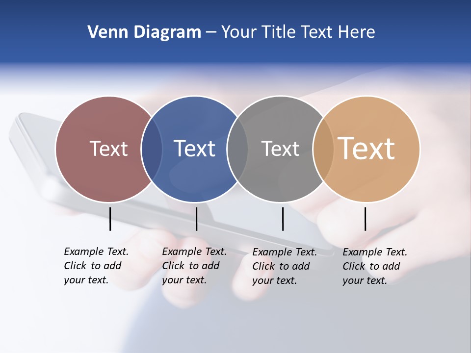 Social Computer Device PowerPoint Template