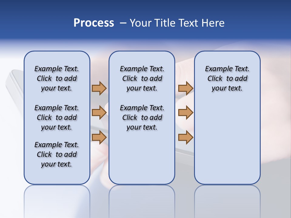 Social Computer Device PowerPoint Template
