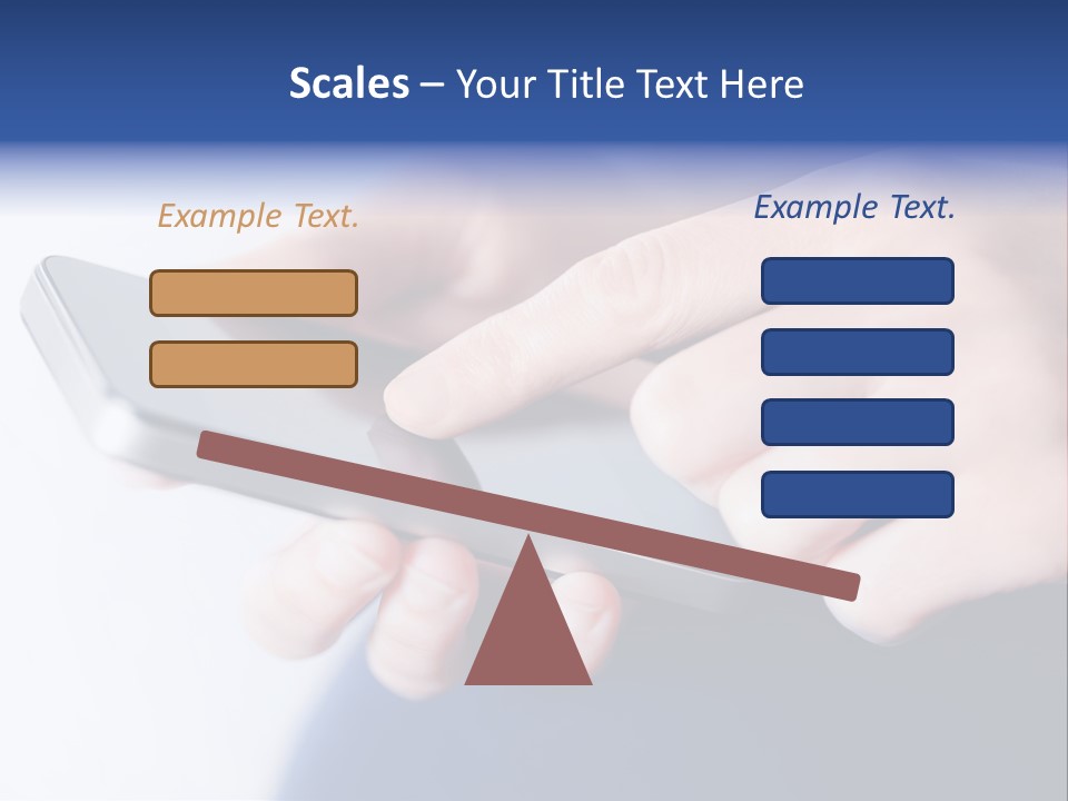 Social Computer Device PowerPoint Template