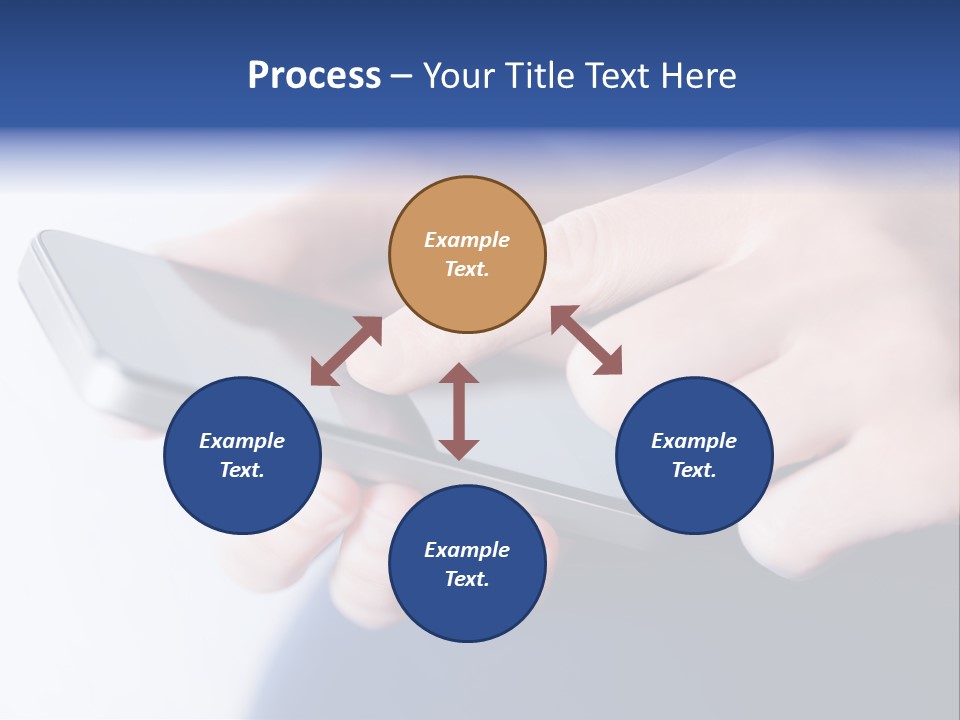 Social Computer Device PowerPoint Template