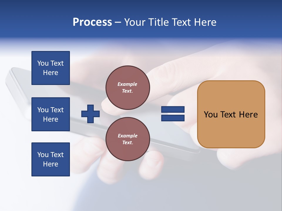 Social Computer Device PowerPoint Template