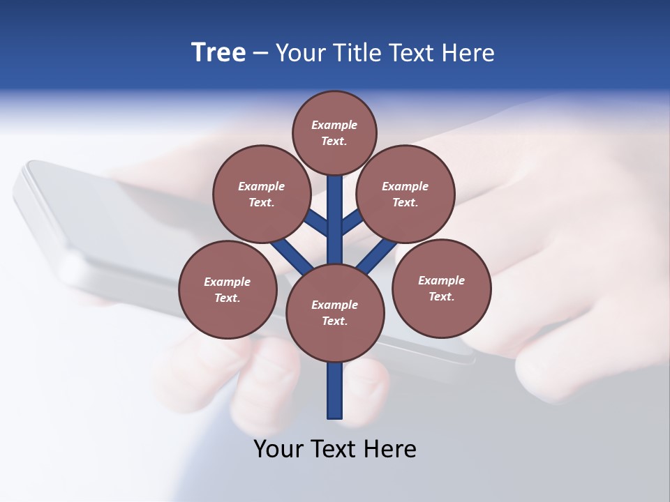 Social Computer Device PowerPoint Template