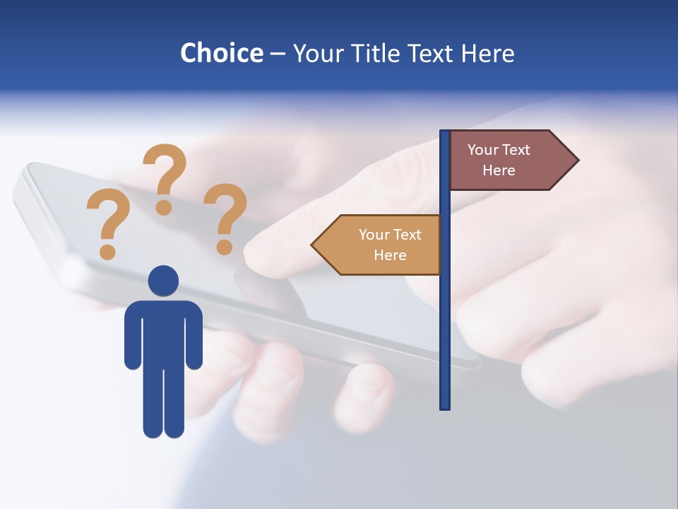 Social Computer Device PowerPoint Template