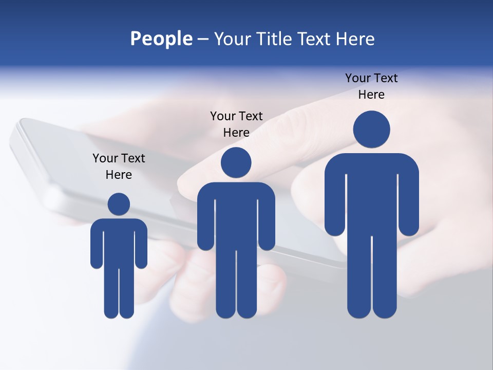 Social Computer Device PowerPoint Template