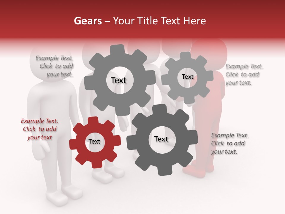 Gesture Meeting Collective PowerPoint Template