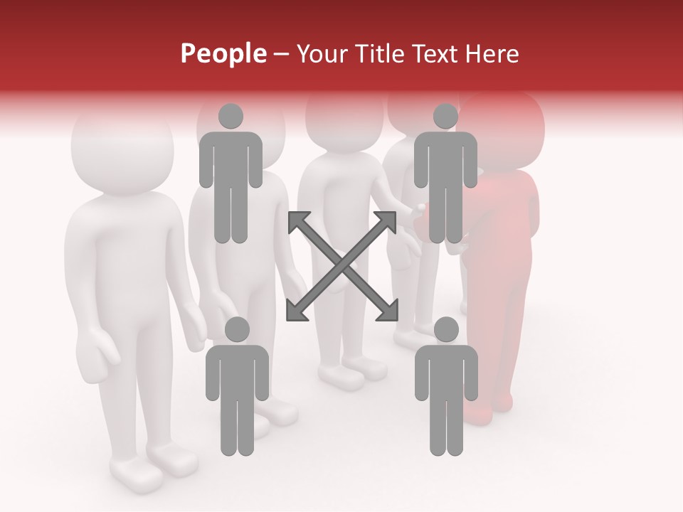 Gesture Meeting Collective PowerPoint Template