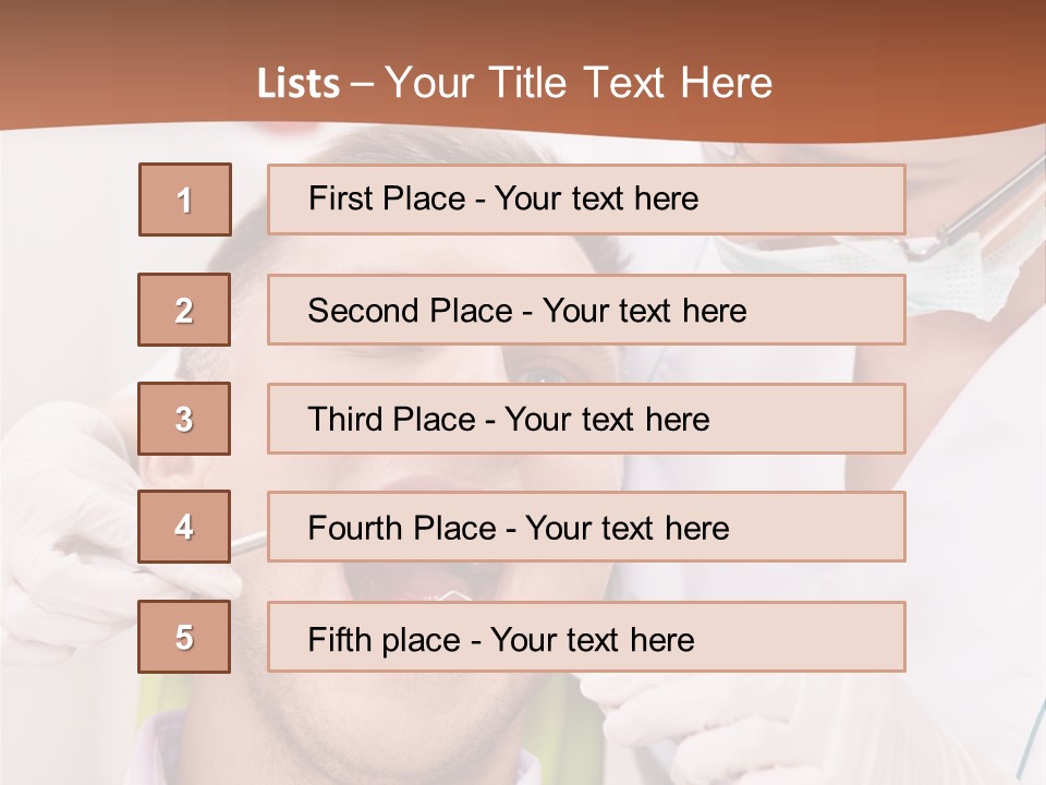 Patient Practitioner Equipment PowerPoint Template