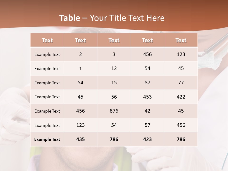 Patient Practitioner Equipment PowerPoint Template