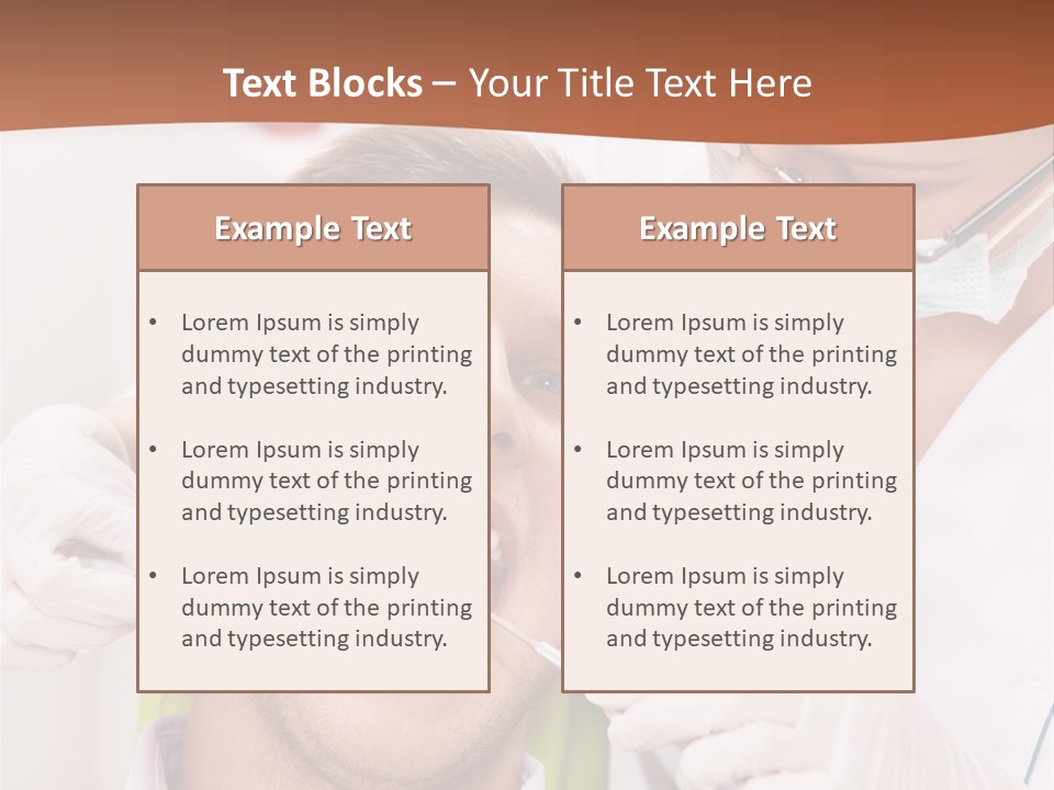 Patient Practitioner Equipment PowerPoint Template