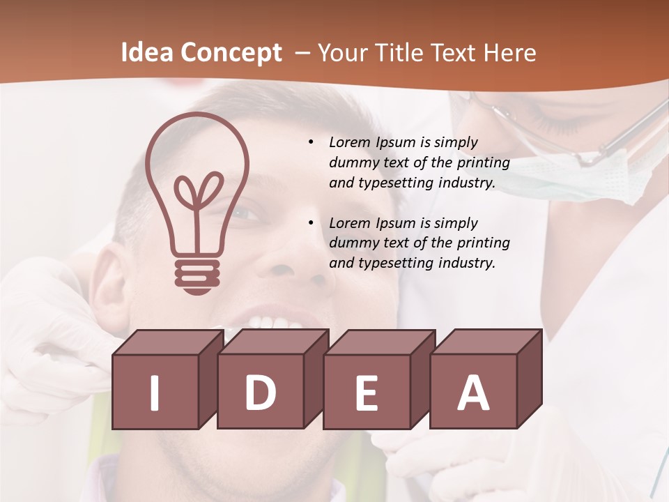 Patient Practitioner Equipment PowerPoint Template