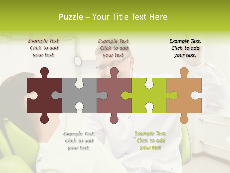 Clinic Visit Dentist PowerPoint Template