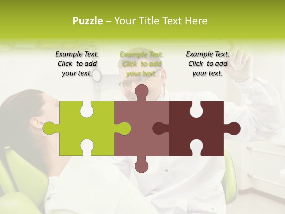 Clinic Visit Dentist PowerPoint Template