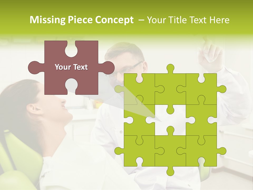 Clinic Visit Dentist PowerPoint Template