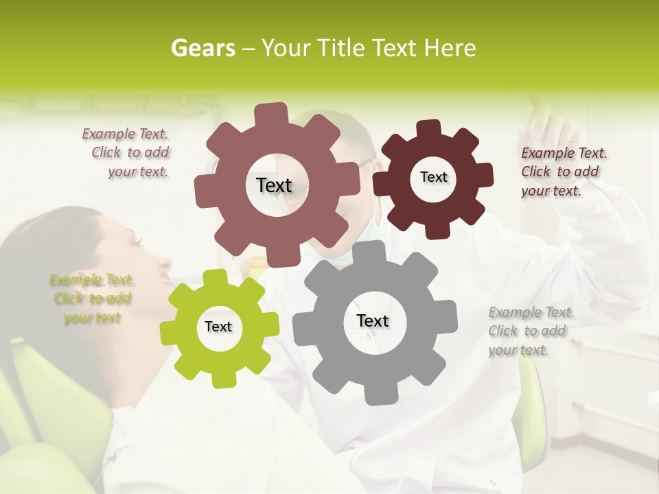 Clinic Visit Dentist PowerPoint Template