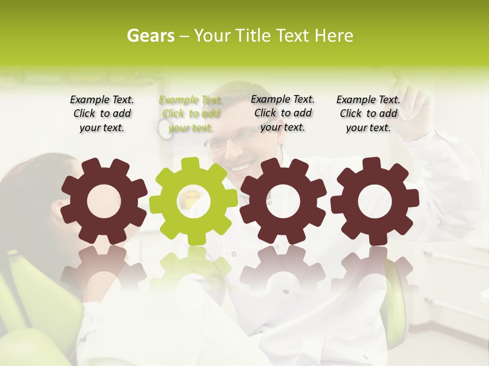 Clinic Visit Dentist PowerPoint Template