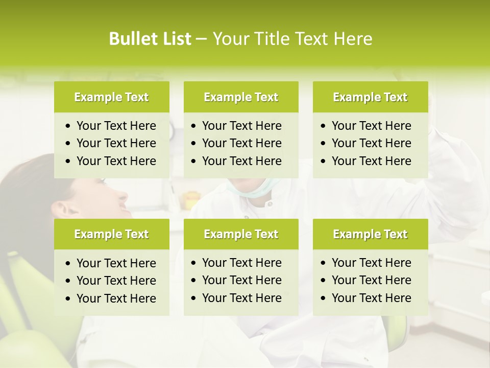 Clinic Visit Dentist PowerPoint Template