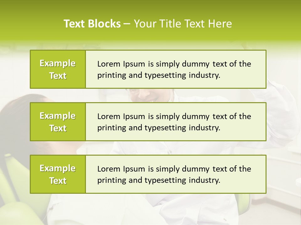 Clinic Visit Dentist PowerPoint Template