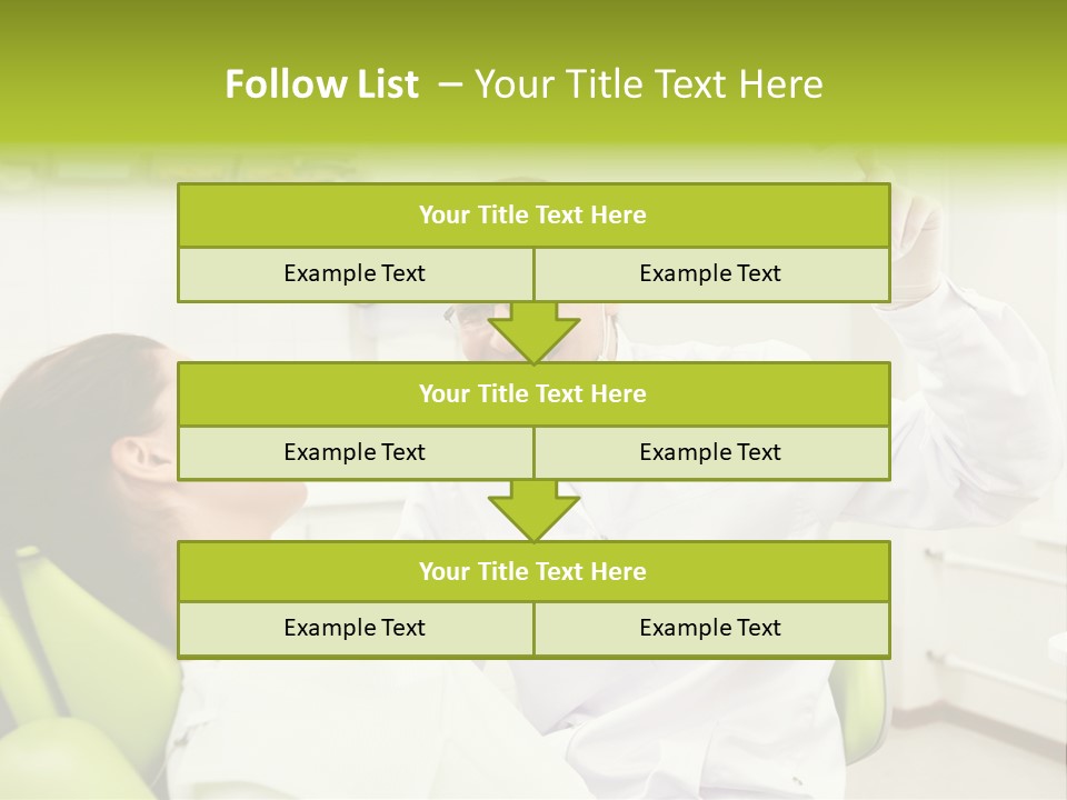 Clinic Visit Dentist PowerPoint Template