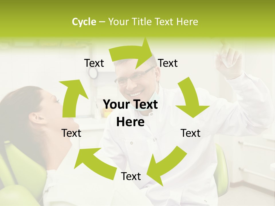 Clinic Visit Dentist PowerPoint Template