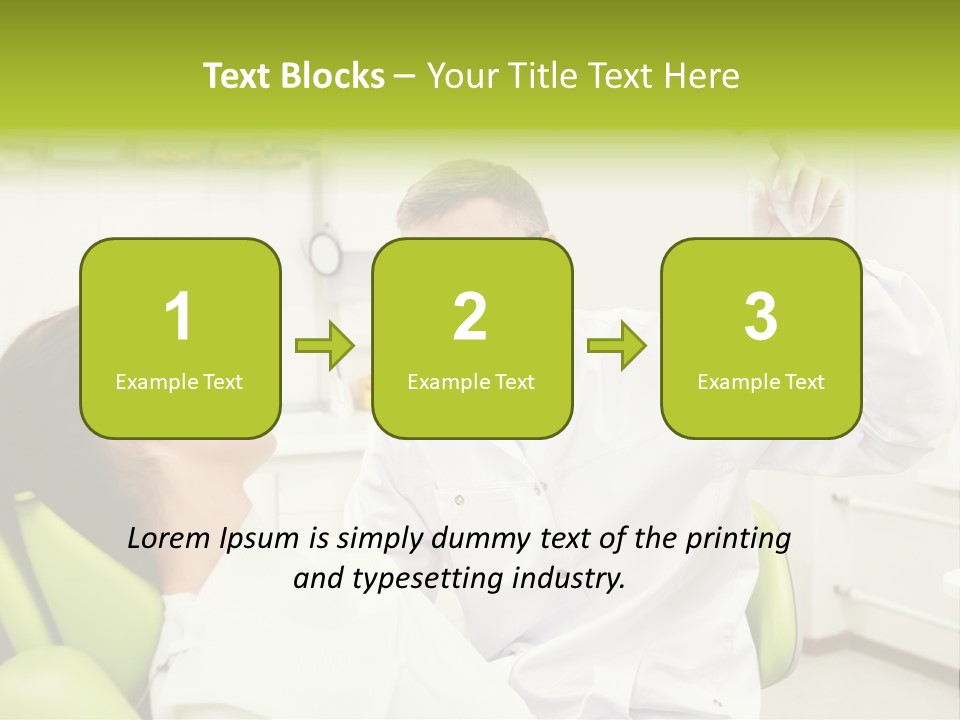 Clinic Visit Dentist PowerPoint Template
