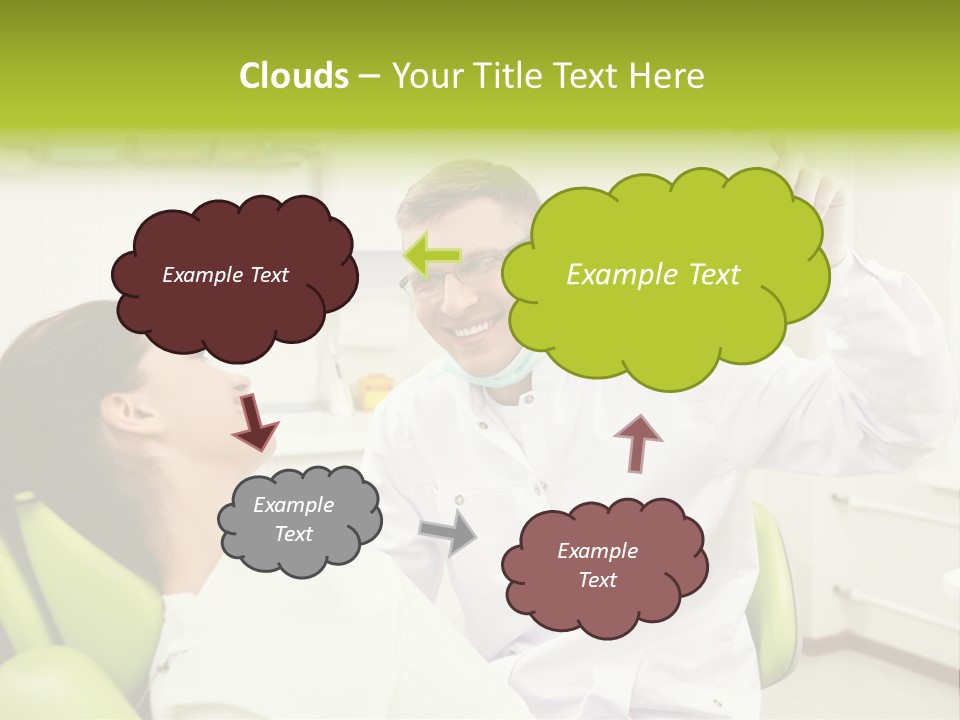 Clinic Visit Dentist PowerPoint Template