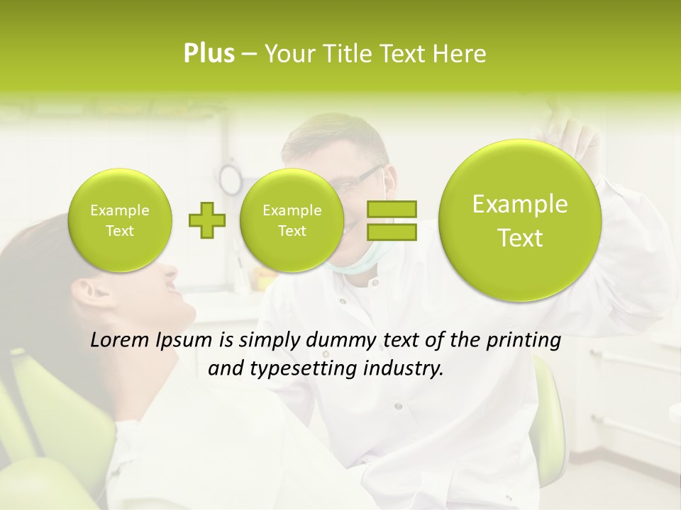 Clinic Visit Dentist PowerPoint Template