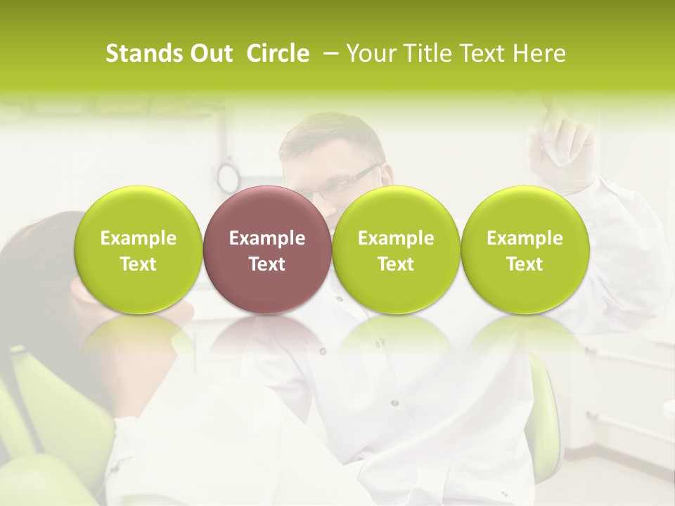 Clinic Visit Dentist PowerPoint Template