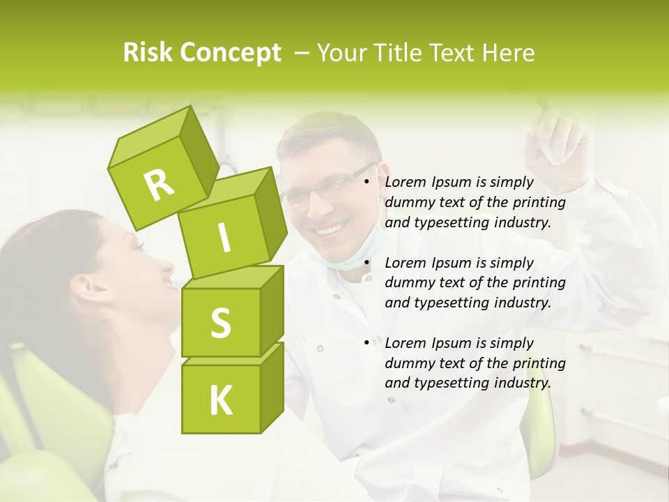 Clinic Visit Dentist PowerPoint Template