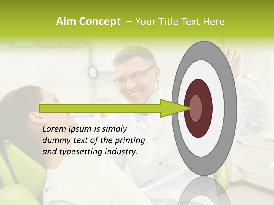 Clinic Visit Dentist PowerPoint Template