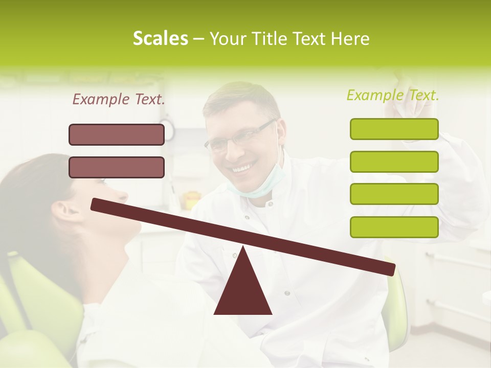 Clinic Visit Dentist PowerPoint Template