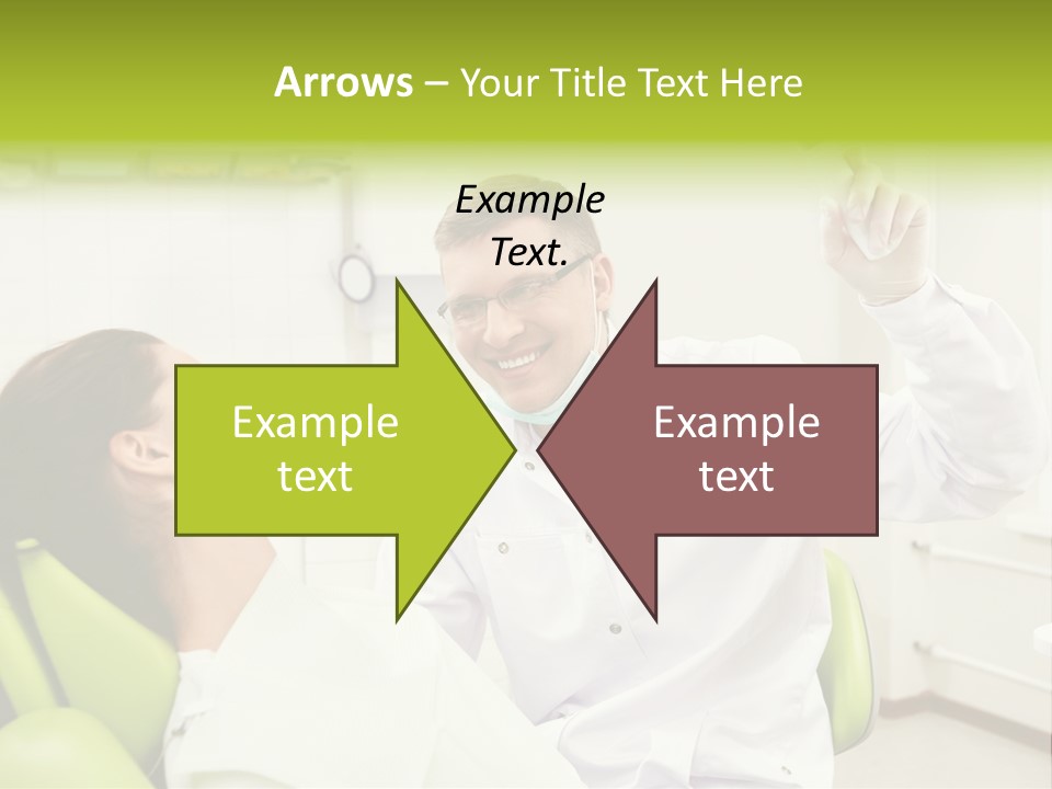 Clinic Visit Dentist PowerPoint Template