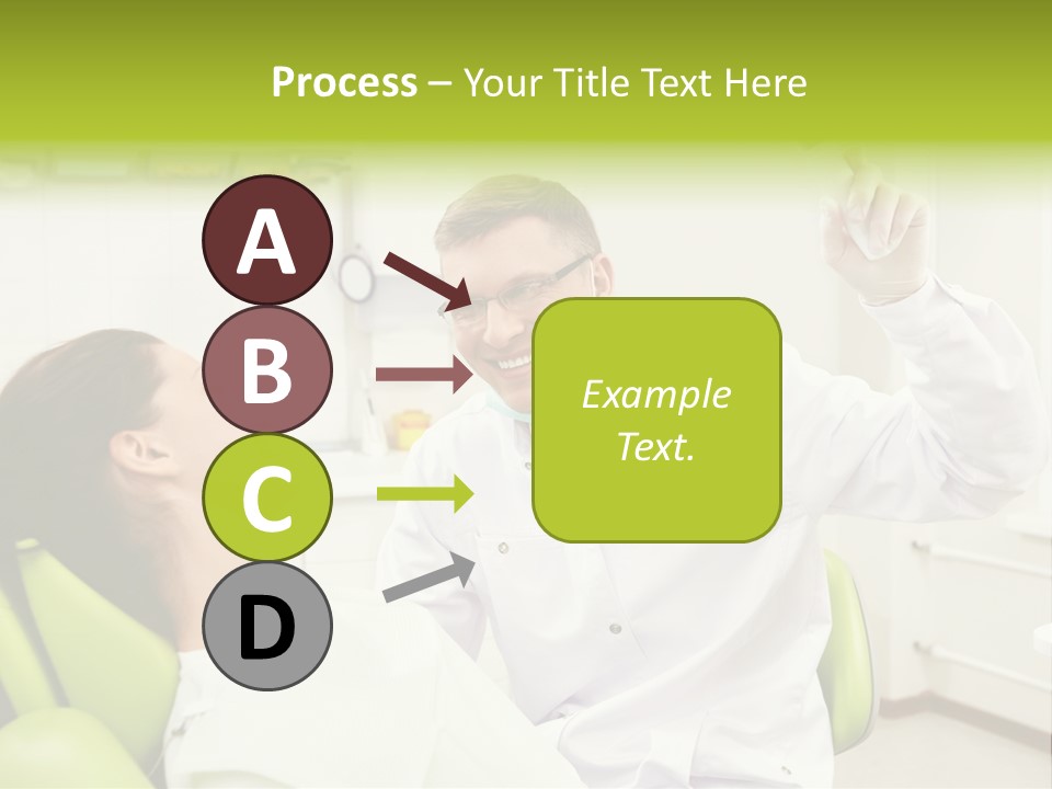 Clinic Visit Dentist PowerPoint Template