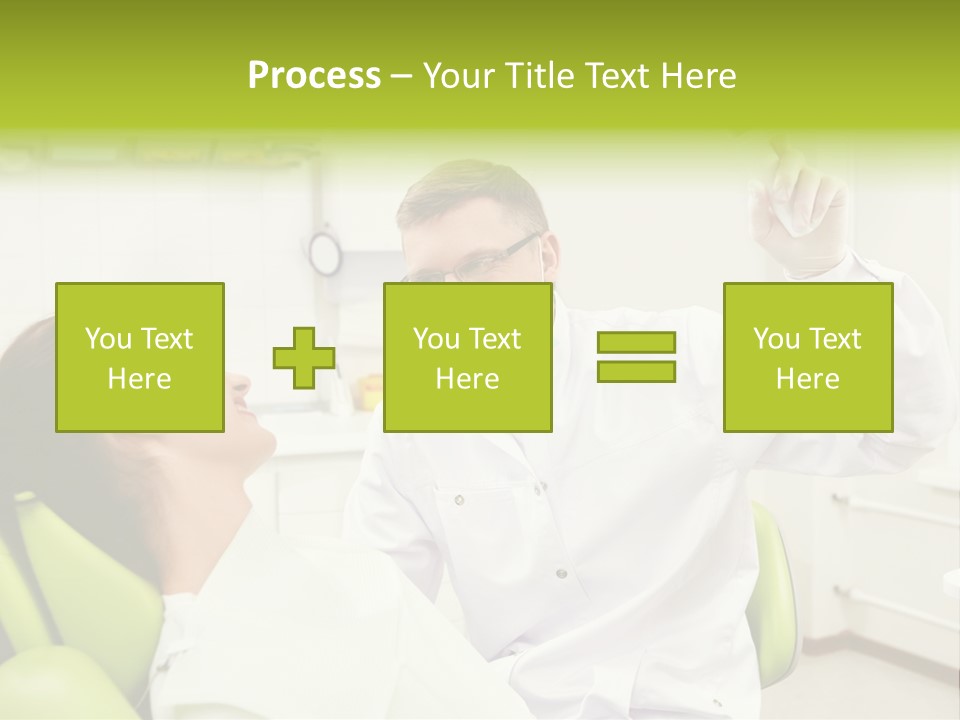 Clinic Visit Dentist PowerPoint Template