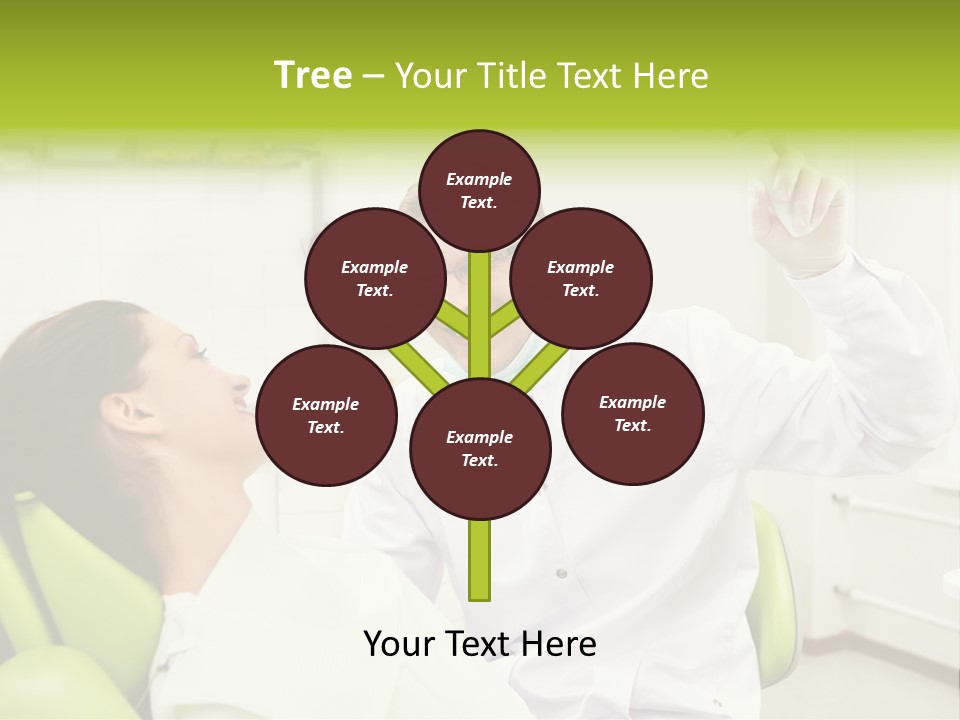 Clinic Visit Dentist PowerPoint Template