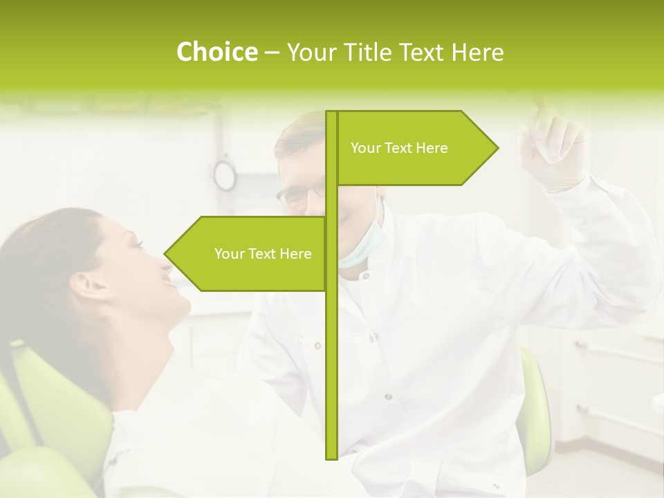Clinic Visit Dentist PowerPoint Template
