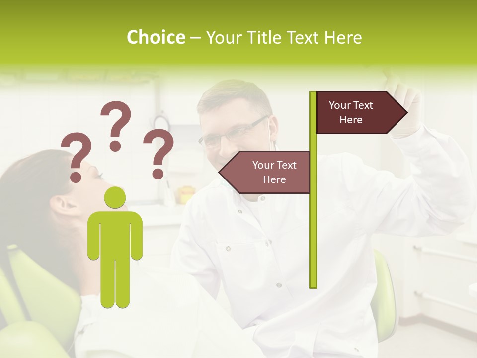 Clinic Visit Dentist PowerPoint Template