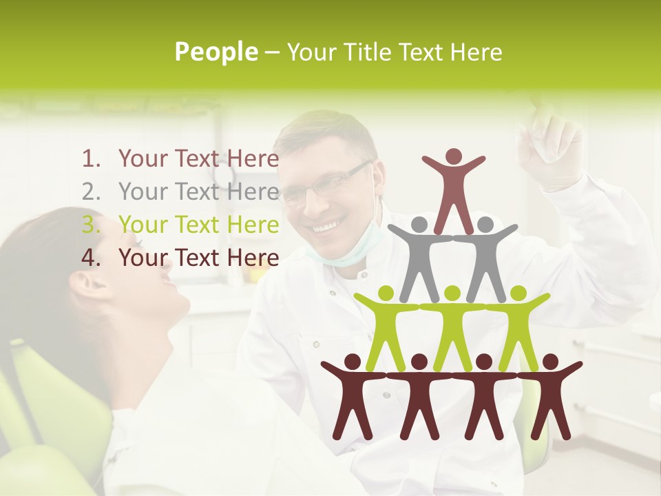 Clinic Visit Dentist PowerPoint Template