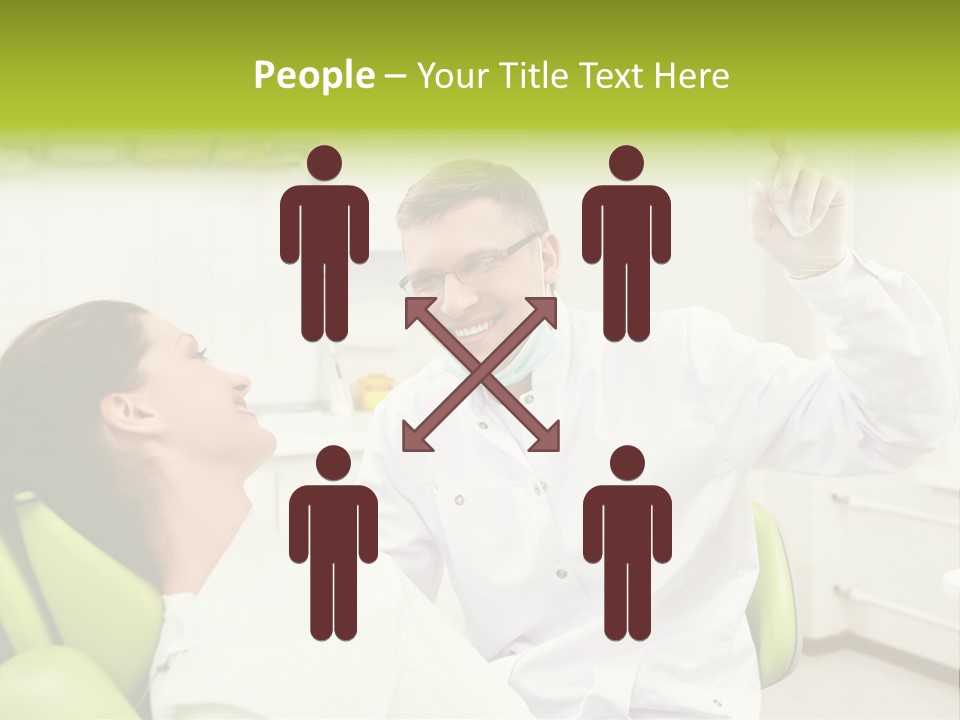 Clinic Visit Dentist PowerPoint Template