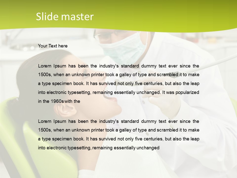 Mask People  PowerPoint Template