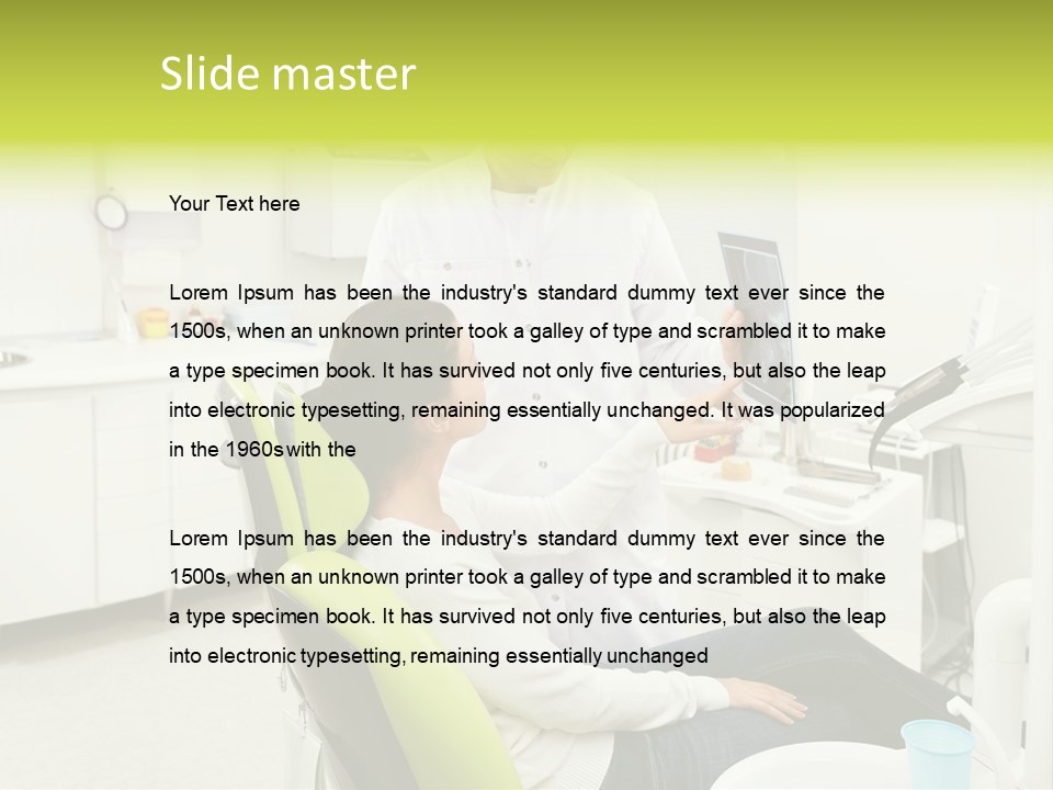 Young Female Women PowerPoint Template