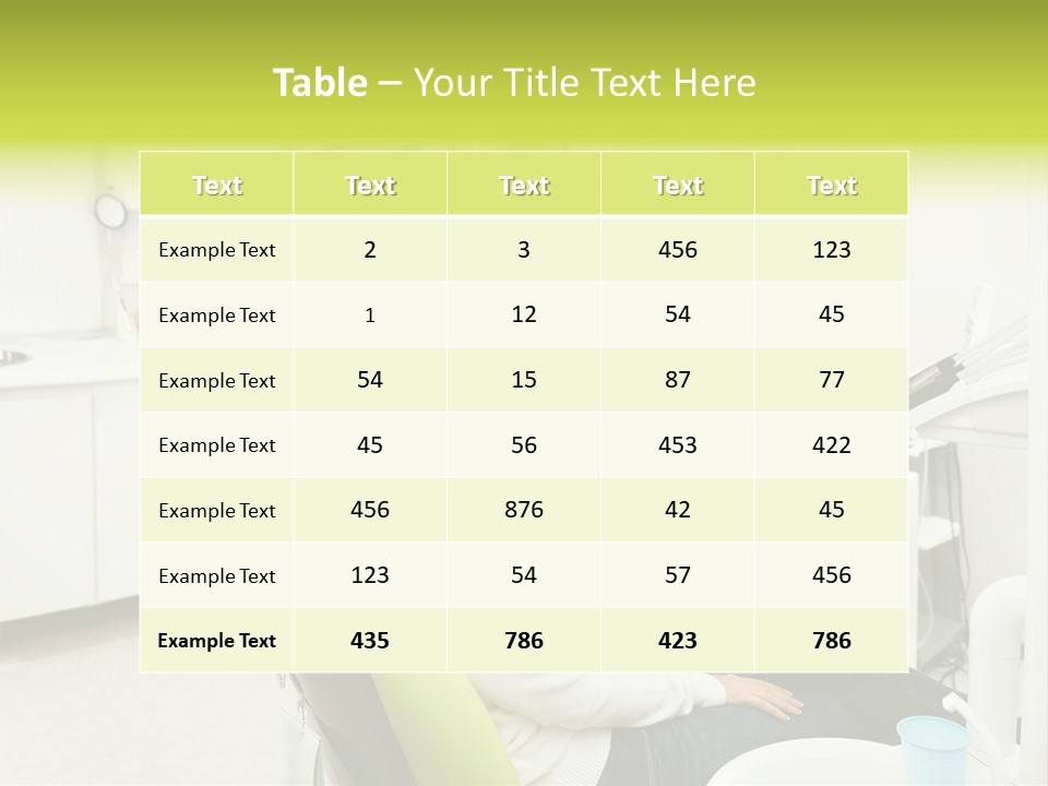 Young Female Women PowerPoint Template